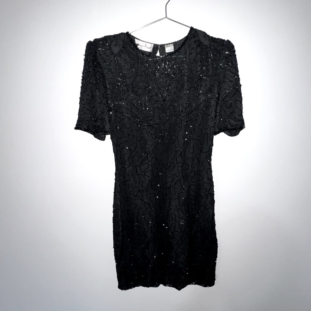 Beaded dress from the 80s